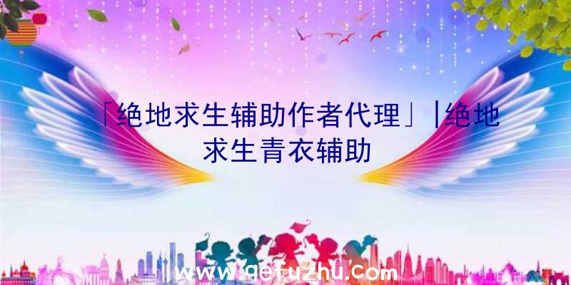 「绝地求生辅助作者代理」|绝地求生青衣辅助